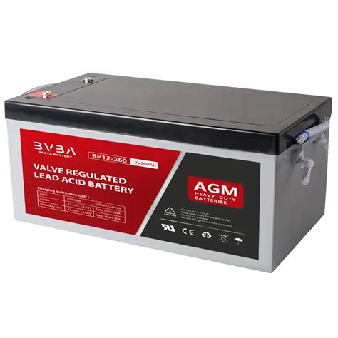 V Deep Cycle Batteries Ah Agm Series Brava