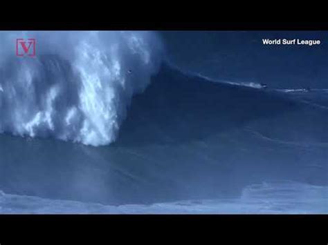 See The Biggest Wave Ever Surfed As Brazilian Sets World Record