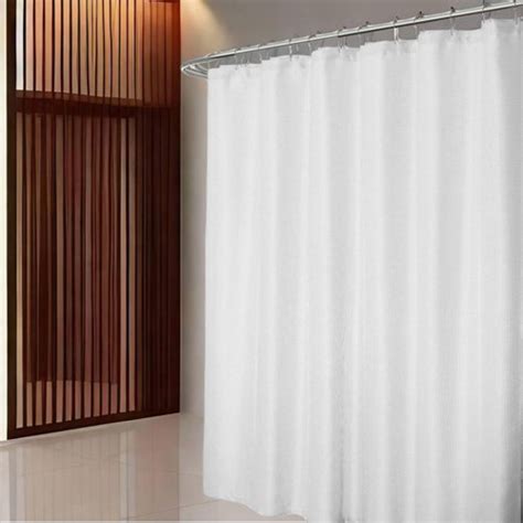 Eider And Ivory™ Bunkerville Solid Waffle Weave Textured Shower Curtain