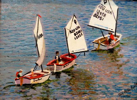 Sailing Lessons – SOLD! | Stillwater Garden Studio