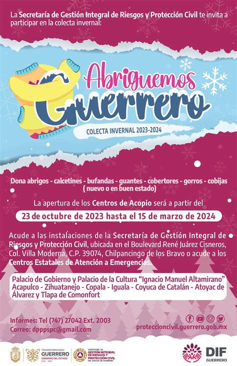 Programa De Temporada Invernal Colecta Invernal 2023 2024 CSAEGRO