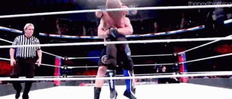 Brock Lesnar German Suplex GIF - Brock Lesnar German Suplex AJ Styles - Discover & Share GIFs