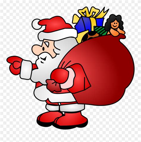 Santa Claus Clip Art Animated Santa Png Download 5385959