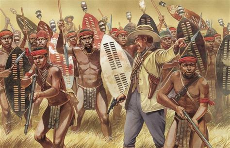 Pin By Mark Beerdom On 19th Century War Art Zulu Zulu Warrior War