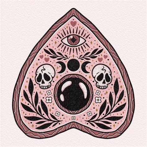 On Instagram Planchette Ouija