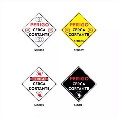 30 Placas Sinalização Perigo Cerca Elétrica 20x15cm Alumínio R 299 em