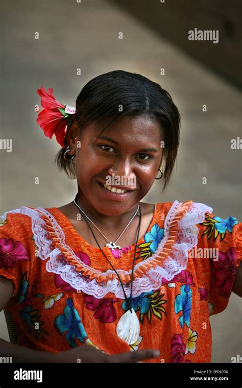 A Beautiful Confident Young Australian Aboriginal Girl Student Of