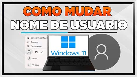 Como Alterar O Nome Do Usuario No Windows Metodo Atualizado Windows