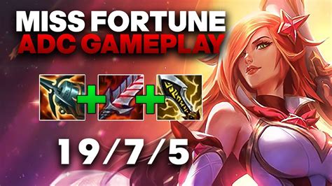 Miss Fortune Adc Gameplay How To V On Miss Fortune Adc League Of