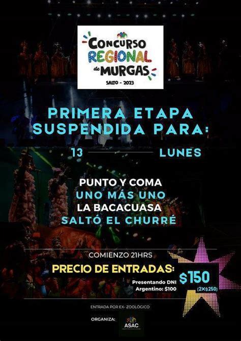 Hoy Comienza El Concurso Regional De Murgas En El Parque Harriague La