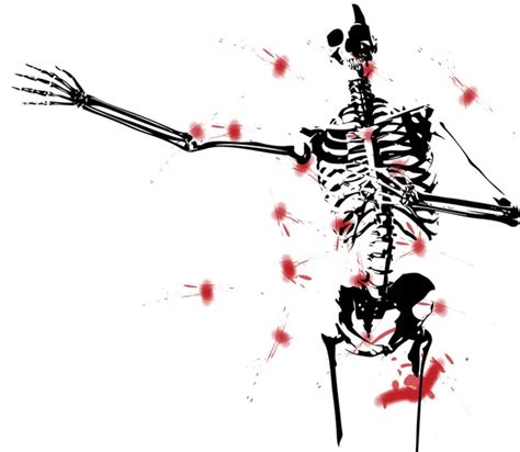Bloody Skeleton — Stock Photo © Harveysart 12197885