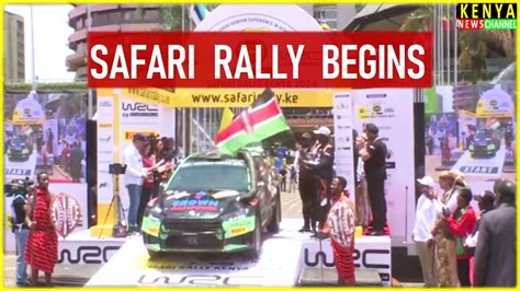 President Ruto Flags Off WRC Safari Rally 2024 At KICC YouTube