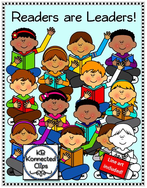 Reading Kids Clip Art | Kids reading, Kids clipart, Clip art