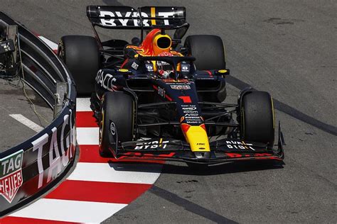 F Monaco Libere Verstappen Leader Davanti Alle Ferrari