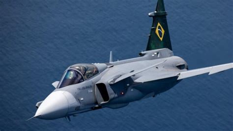 O Novo Ca A Da For A A Rea Brasileira F E Gripen Iniciou A Fase De