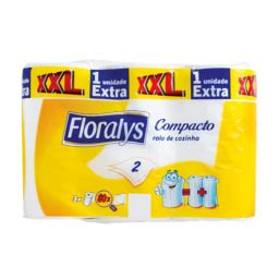 MultiPROMOS Floralys Rolo Cozinha 3 Folhas XXL