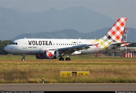 Ec Mte Volotea Airlines Airbus A Photo By Mario Alberto Ravasio