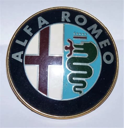 ANCIEN INSIGNE LOGO Alfa Romeo Capot 156 Jtd 2 4L EUR 10 00