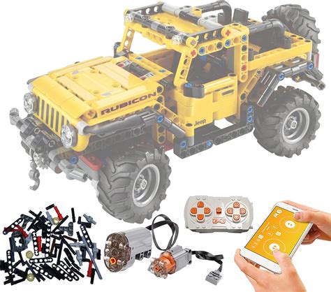 Seemey Poweredup Powerfunction Kitplus Compitable With Lego 42122 Wrangler Power Upgrade Kit