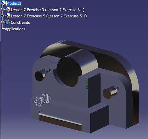 Catia V5 Practice Exercise Thuan Nguyen Portfolio