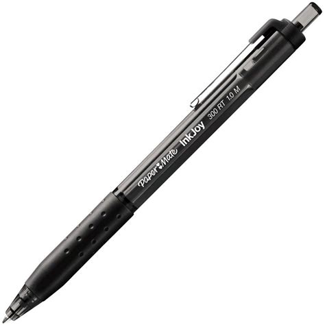 Stylo bille Papermate Inkjoy 300 rétractable pointe moyenne encre