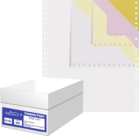 Tops Continuous Computer Paper 3 Part Carbonless