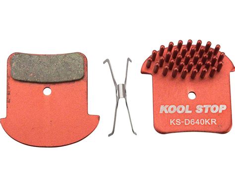 Kool Stop Disc Brake Pads Organic W Cooling Pins Shimano Deore XT