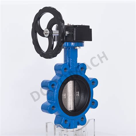 Lt Type Worm Wafer Butterfly Valve Dodomach Pneumatic