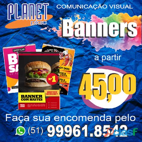 Comunica O Visual Faixas Banners Adesivos Em Porto Alegre Clasf Servicos