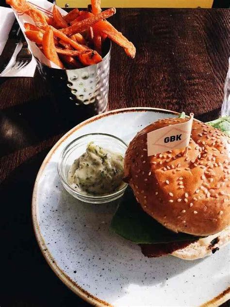 Gourmet Burger Kitchen Gbk In Liverpool Restaurant Menu And Reviews