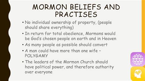 Who Were The Mormons And Why Did They Go West Ppt Download