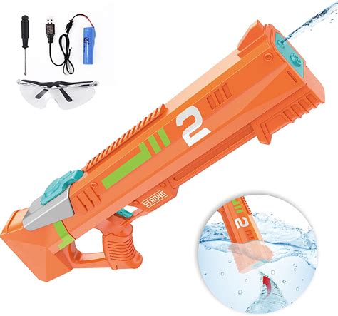 Amazon Electric Auto Fill Water Gun 600cc Electric Blaster Soaker