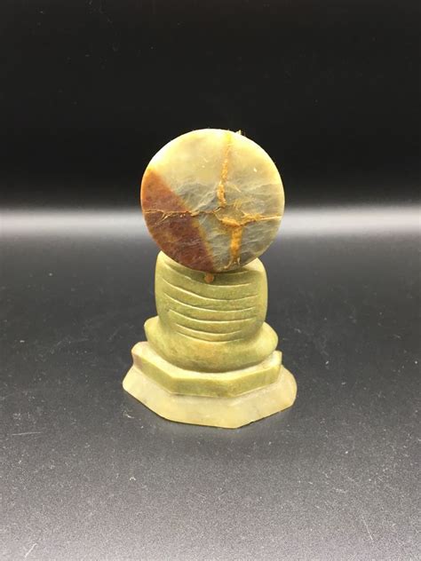 Buda Em Pedra Jade Antigo Oriental Pernes OLX Portugal