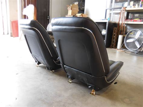 1966 Chevelle Cutlass Skylark Lemans Original Gm Restored Reupholstered Bucket Seat Set Sold