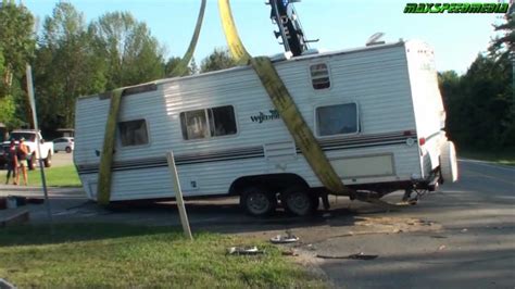 Rv Camper Crash Recovery Youtube