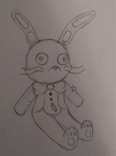 Glitchtrap Plush Drawing Fivenightsatfreddys