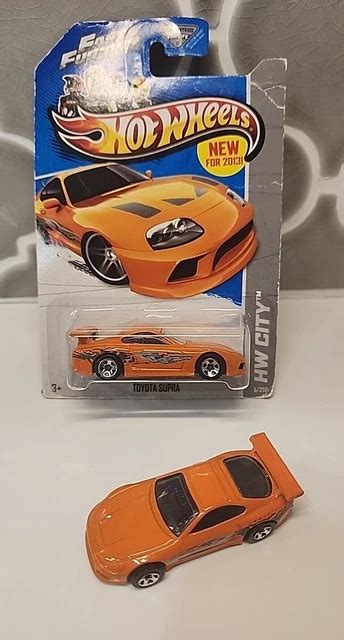 HOT WHEELS FAST Furious Toyota Supra HW City 2013 New Loose 23 77 PicClick UK