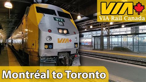 Via Rail Canada S Surprisingly Good Main Corridor From Montr Al To