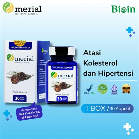 Promo Merial Red Pine Korea Kapsul Atasi Hipertensi Dan