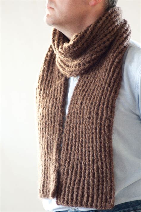 Crochet Stitch Mens Scarf ~ wmperm.com for