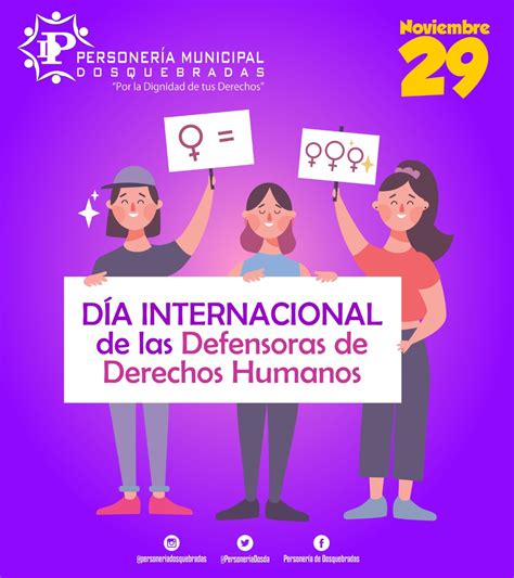 Día Internacional de las Defensoras de Derechos Humanos