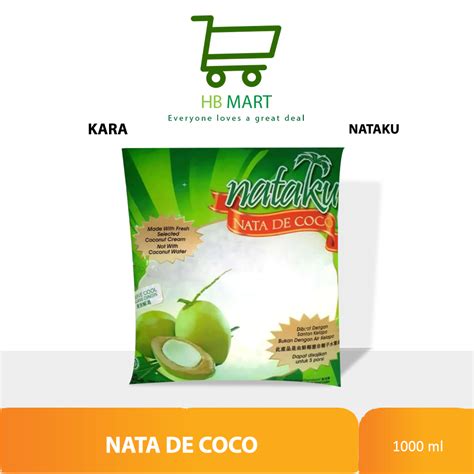 Jual Nata De Coco Nataku Plain Small Block Slice Kg Nata Kg