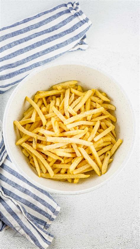 Air Fryer Frozen French Fries So Crispy Our Zesty Life