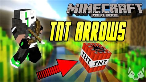 Tnt Arrows In Mcpe How To Make Exploding Tnt Arrows In Minecraft