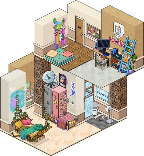 Artist Uni Bedroom Bundle Habbox Wiki