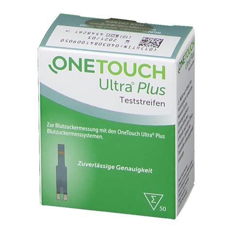 OneTouch Ultra Plus Blutzuckerteststreifen Zur Blutzucker Messung Bei