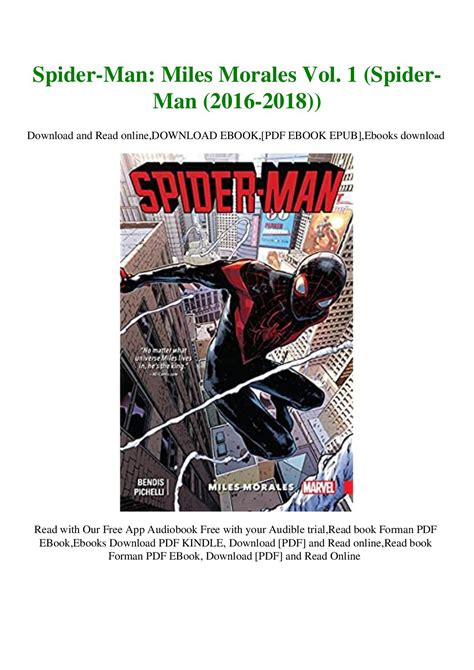 Calaméo Ebook Spider Man Miles Morales Vol 1 Spider Man 2016 2018