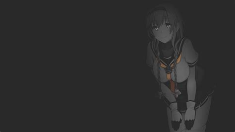 Selective Coloring Uniform Kantai Collection Teruzuki Kancolle Fan Art Monochrome Anime