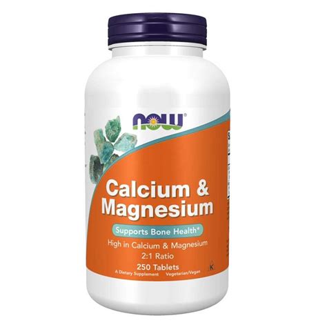 Pln Calcium Magnesium Tab Now Najtaniej Sklep Sfd