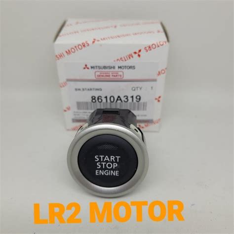 Jual SWITCH SWIT ENGINE START STOP ASLI MITSUBISHI ALL NEW PAJERO SPORT